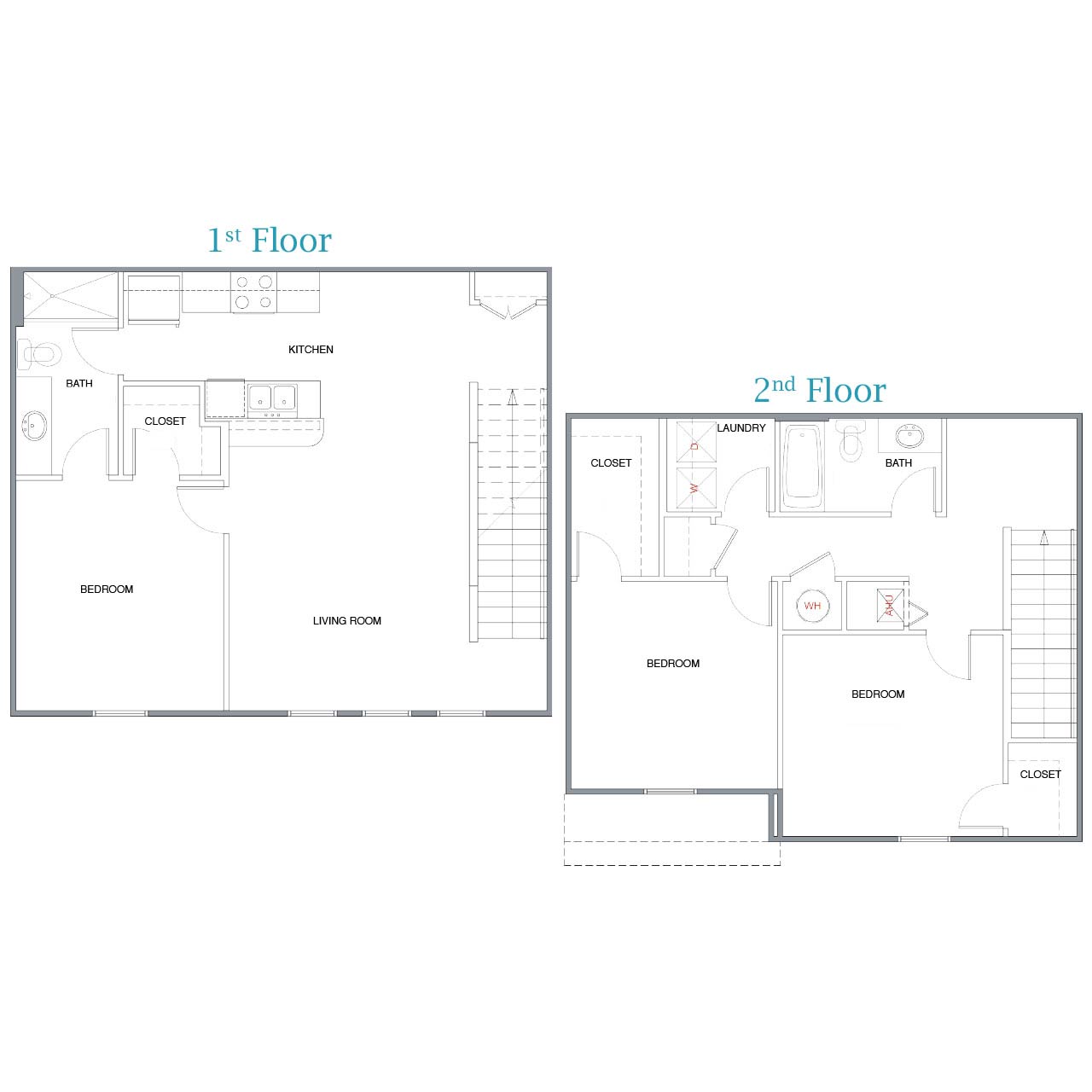 Floor Plans The Pointe at Merritt Street